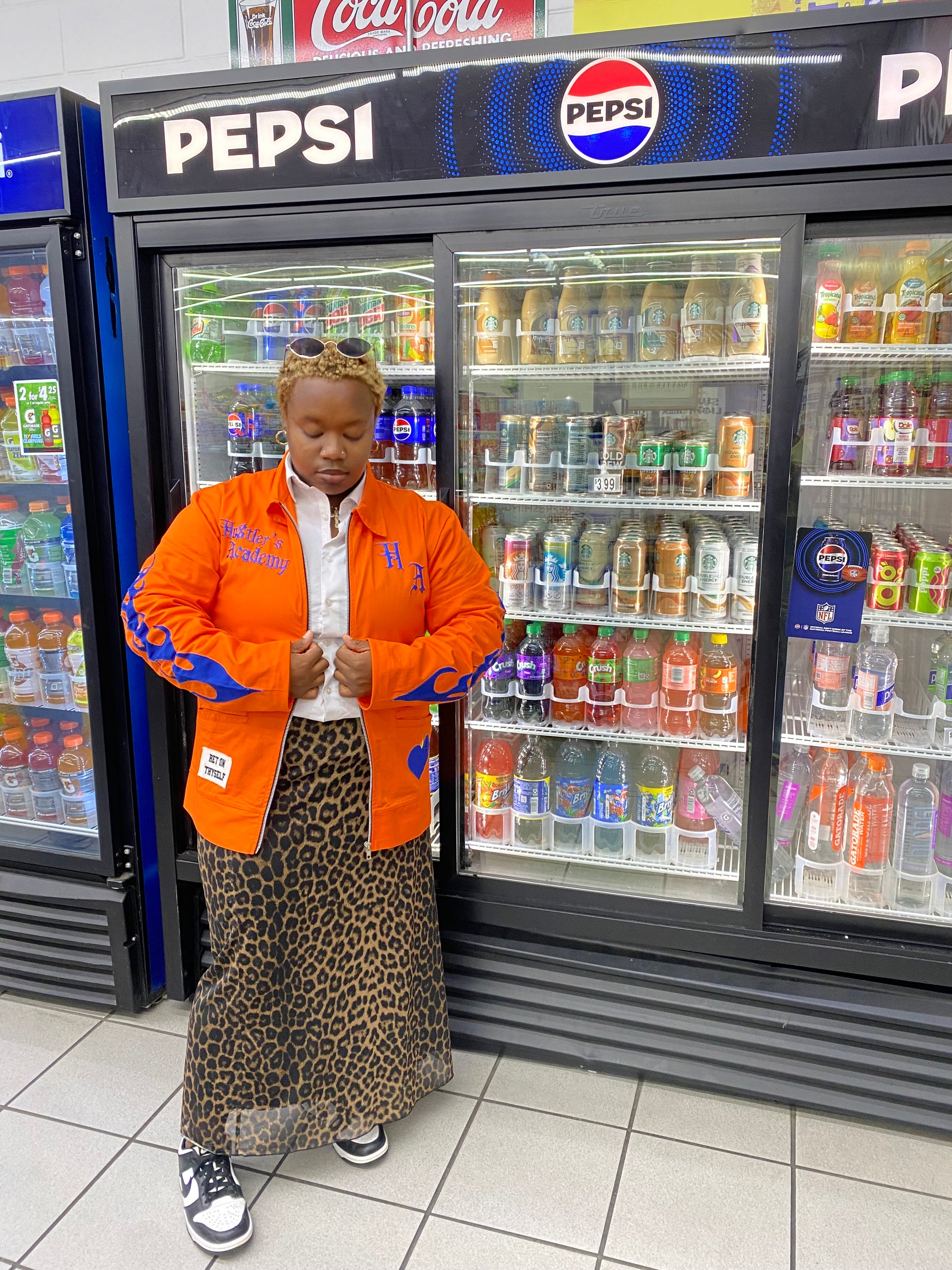 Orange & Blue Jacket