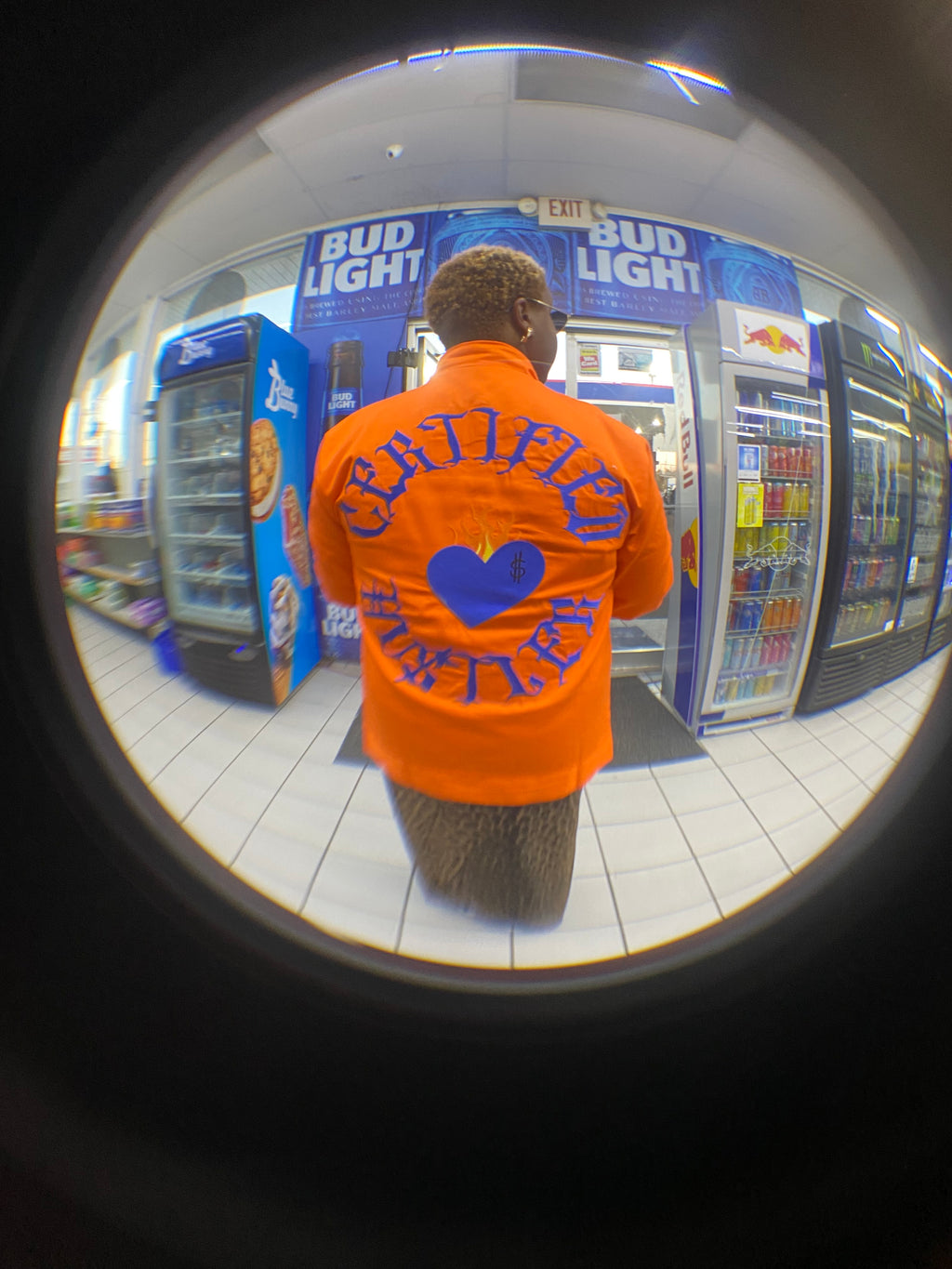 Orange & Blue Jacket